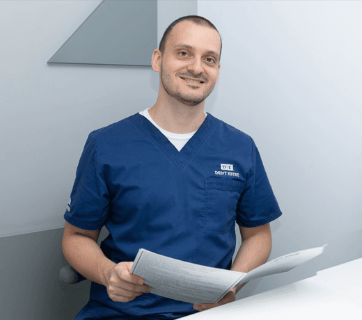 Dentist București - Dr. Matei Călin, medic stomatolog estetică dentară.