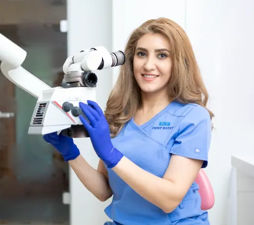Dr. Bahare Azar, medic endodont - Endodontie la microscop