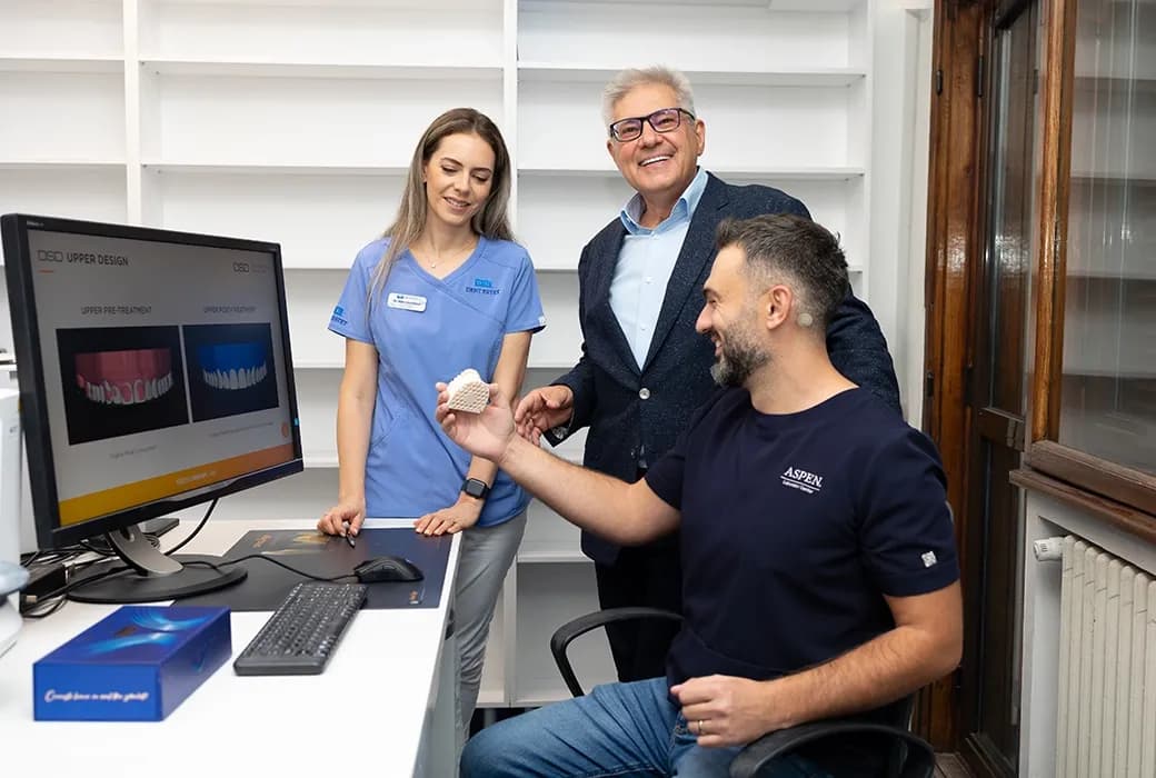 Dr. Alice Gavrilescu si Cristian Taban - DENT ESTET Bucuresti