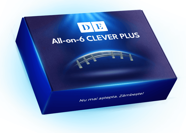 Pachet Dinti Ficsi All-on-4 CLEVER PLUS