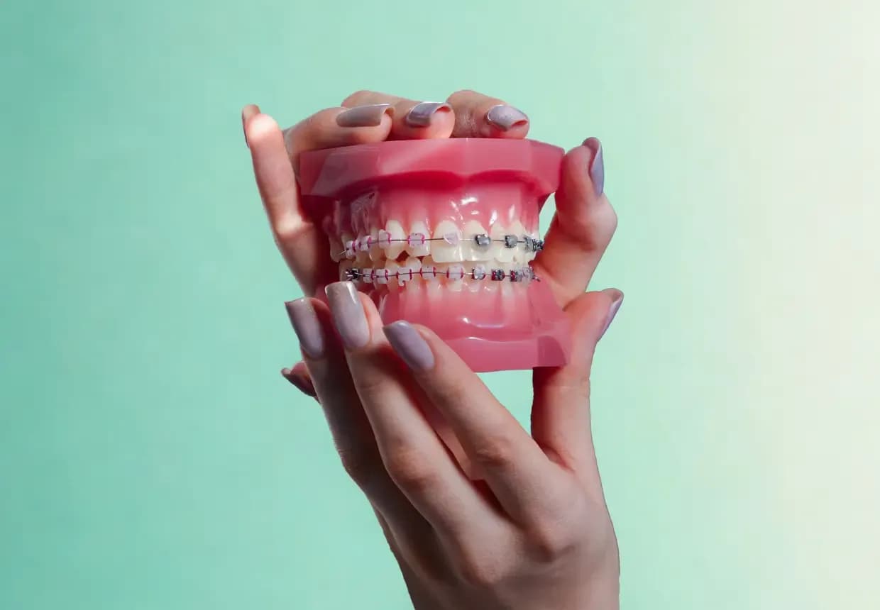 Aparat dentar fizionomic ceramic