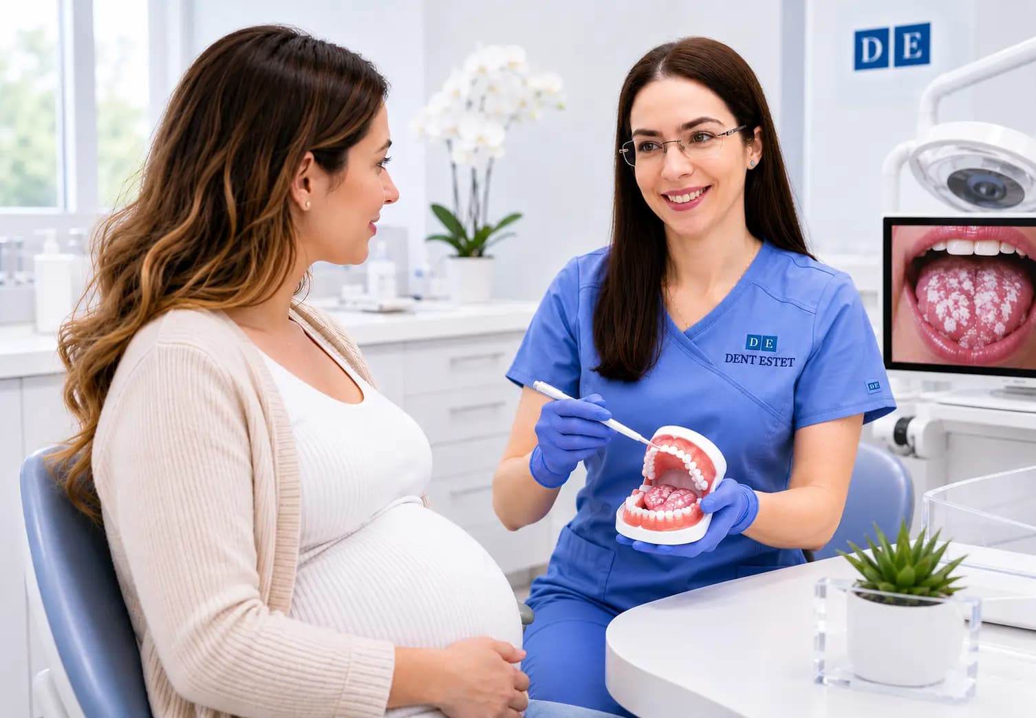Dr. Irina Popa | consultație candidoza orală în sarcină