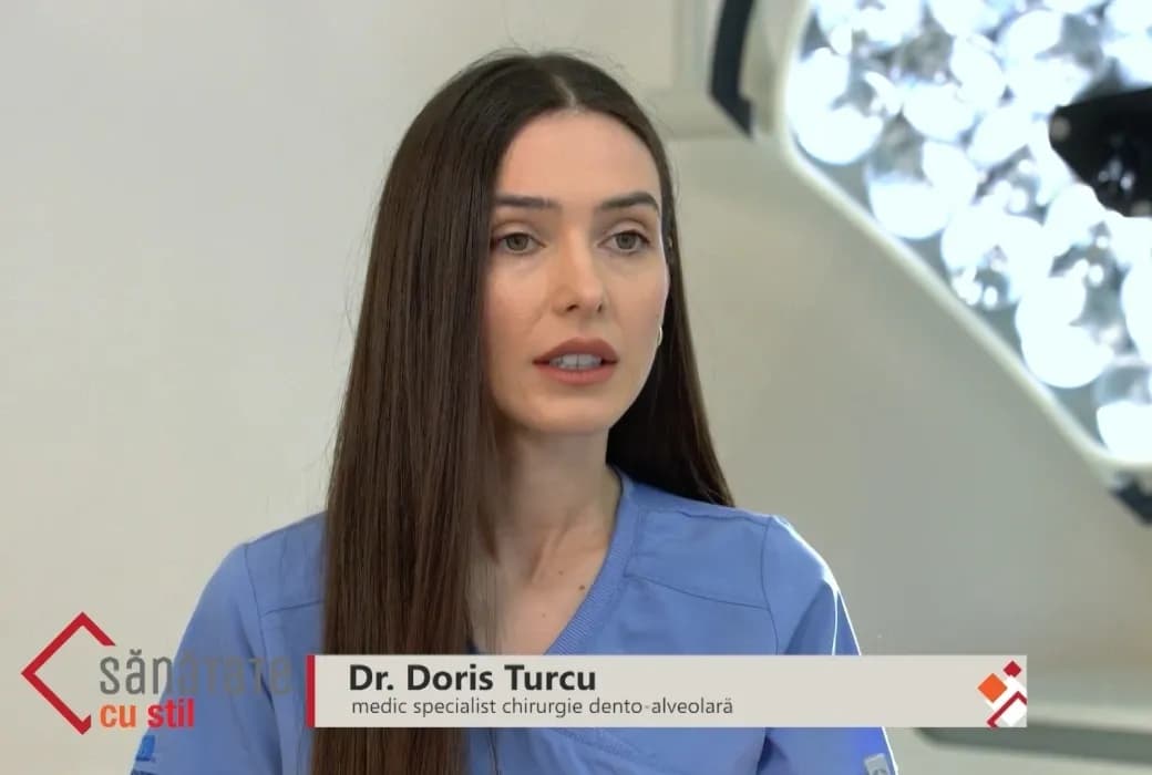 Dr. Doris Turcu, medic implantolog, invitata in emisiunea Sănătate cu Stil, de la Prima TV