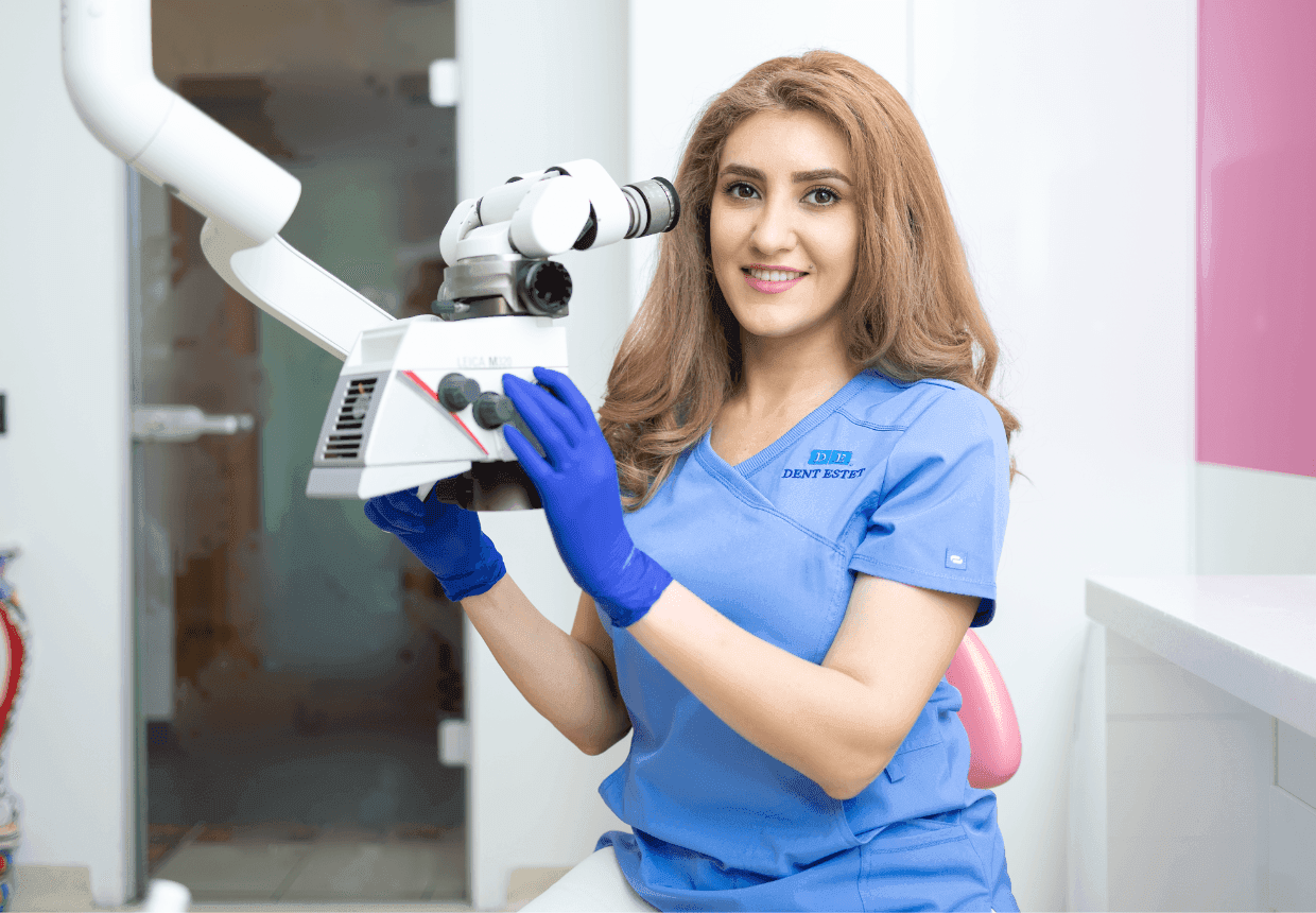 Dentist București - Dr. Bahare Azar, medic specialist endodonție.