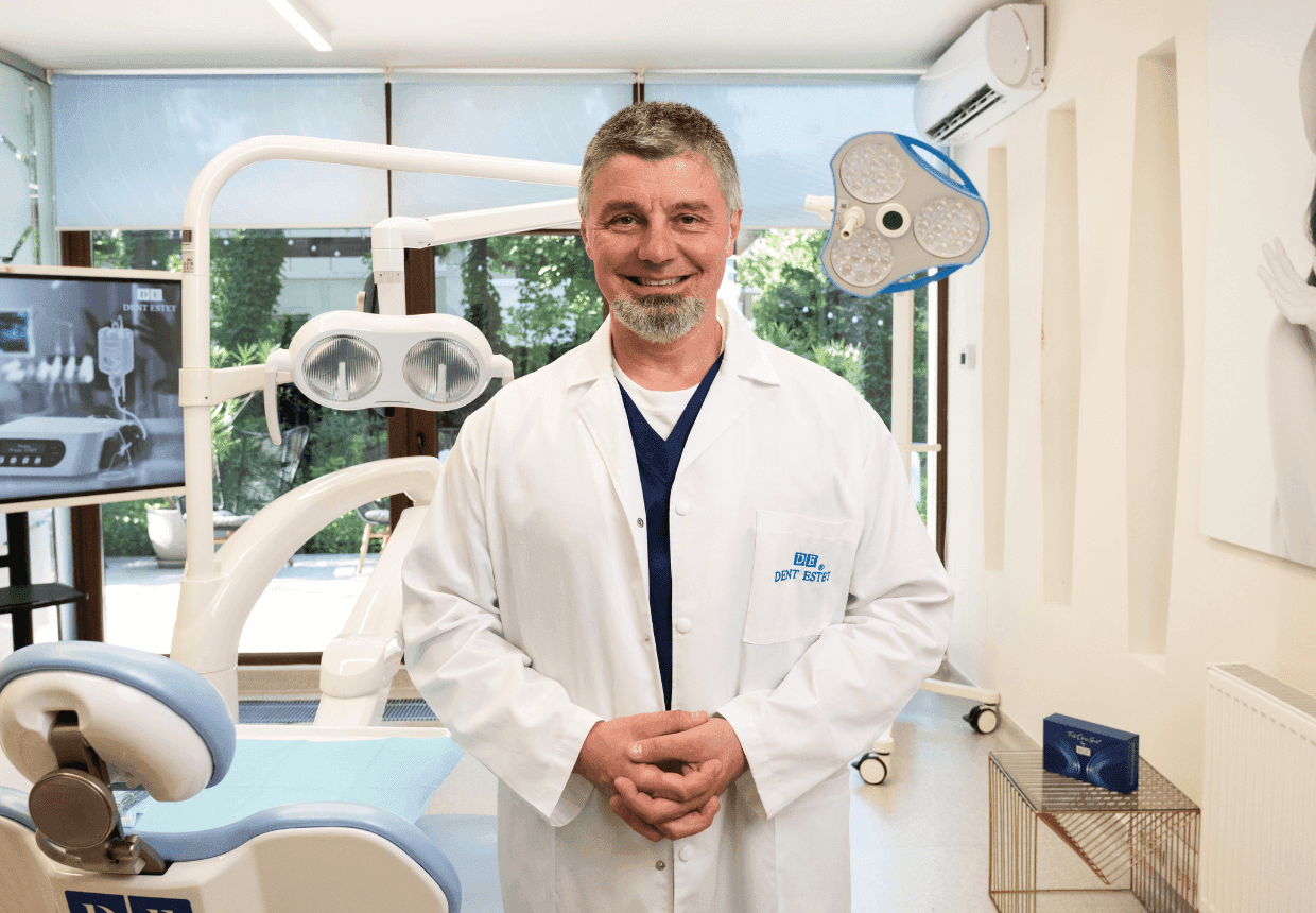 Dr. Alexandru Georgescu - Tratament periimplantita cu Galvosurge | DENT ESTET