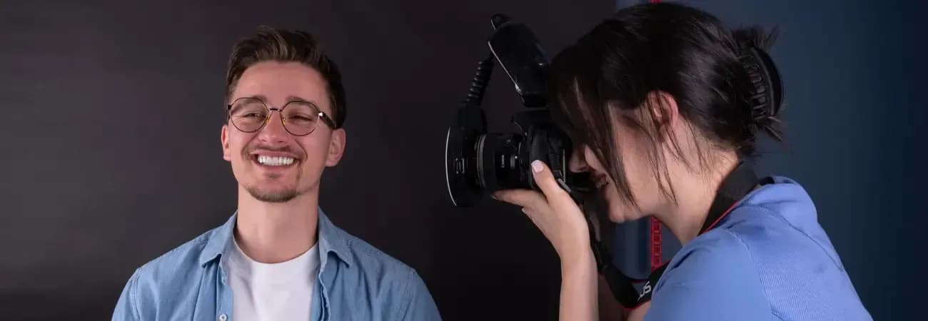 Medic și pacient DENT ESTET - fotografie diagnostic