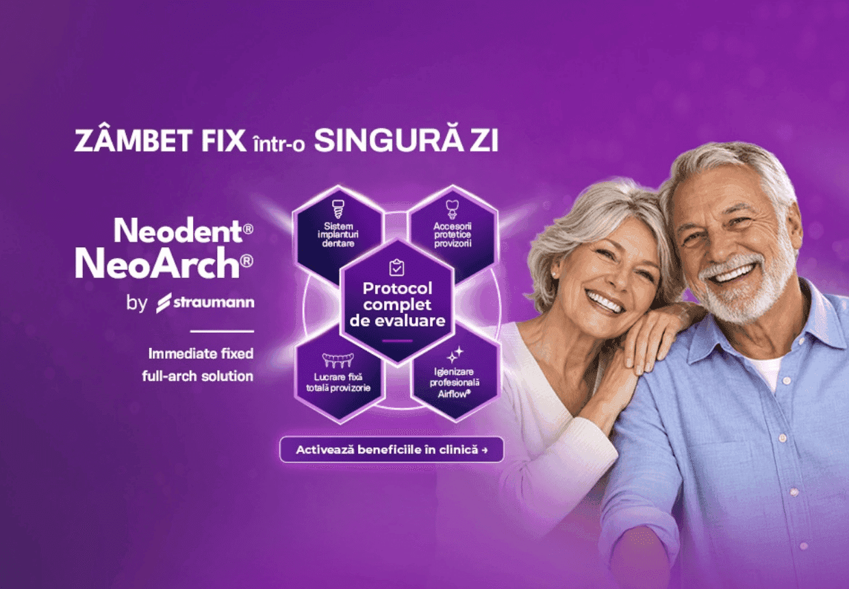 Implant dentar în 24 h cu Neodent Neoarch | DENT ESTET