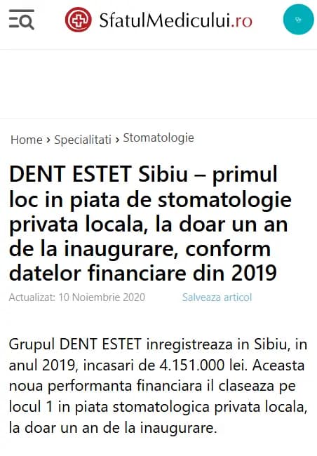 DENT ESTET