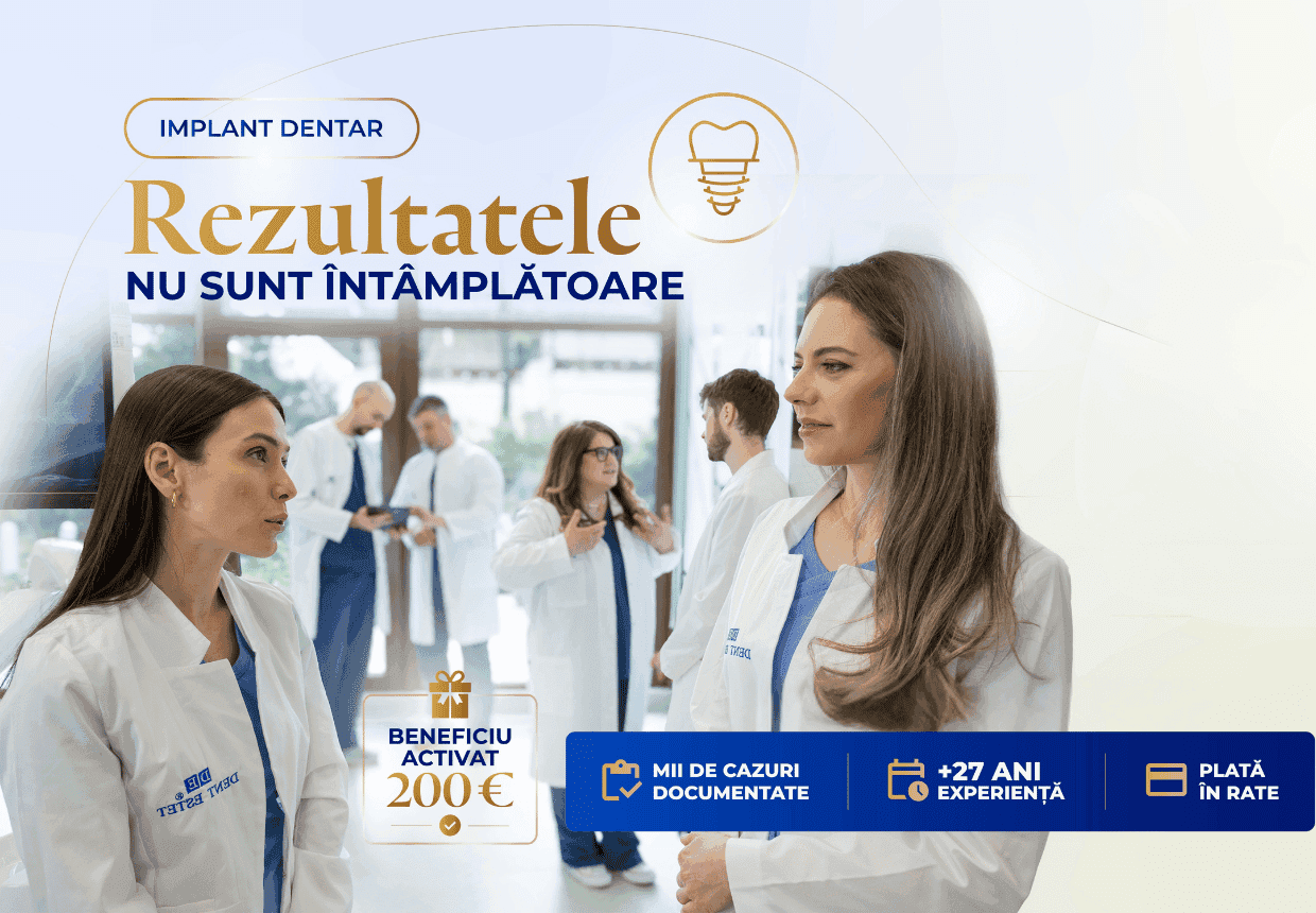 Campanie implant dentar 200 Eur