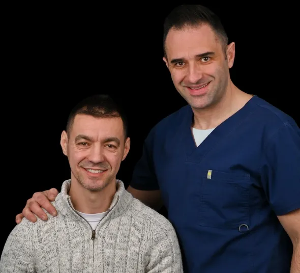 Medic-pacient lucrare protetica de tip all-on-4