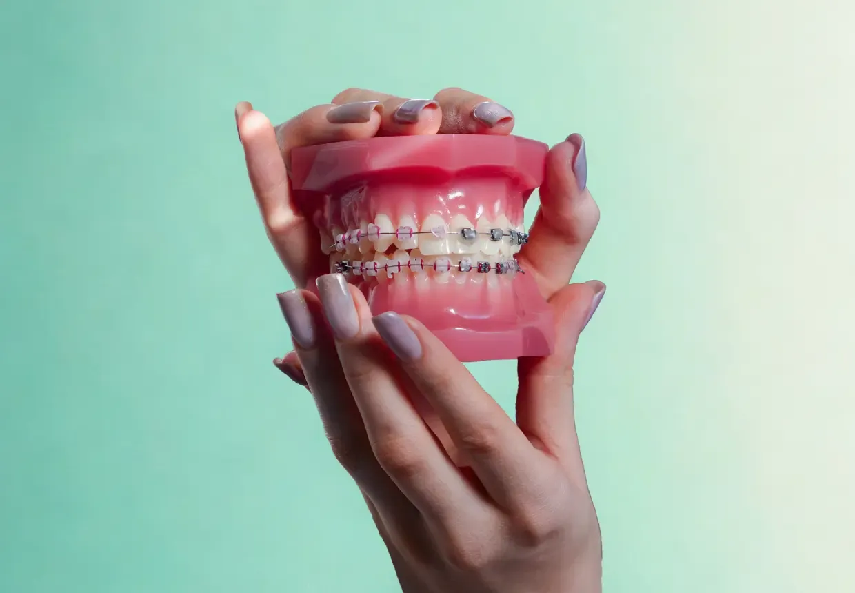 Aparat dentar fizionomic ceramic