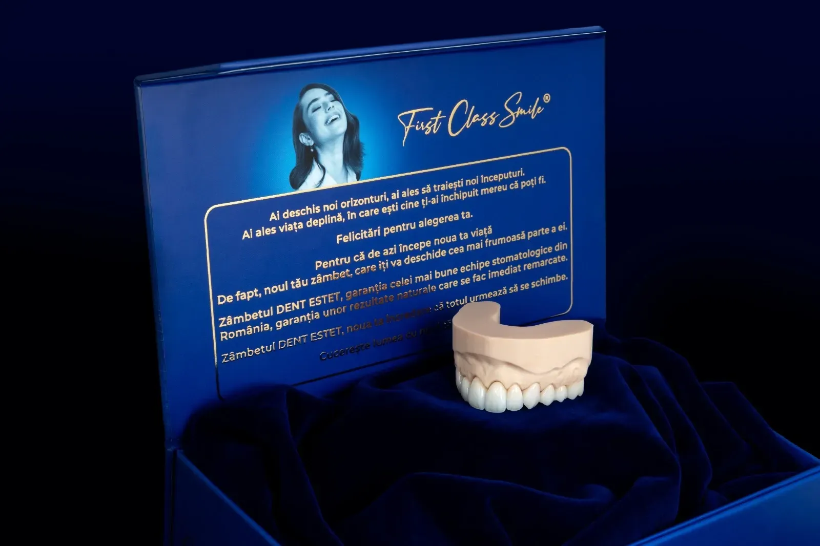 Coroane dentare ceramice create de laboratorul de tehnica dentara Aspen Digital Smile.