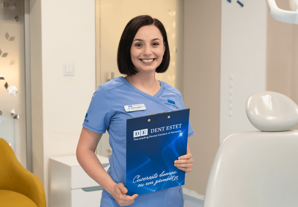 Medic stomatolog Sibiu - Dr. Adelina Budis, specialist în protetică dentară
