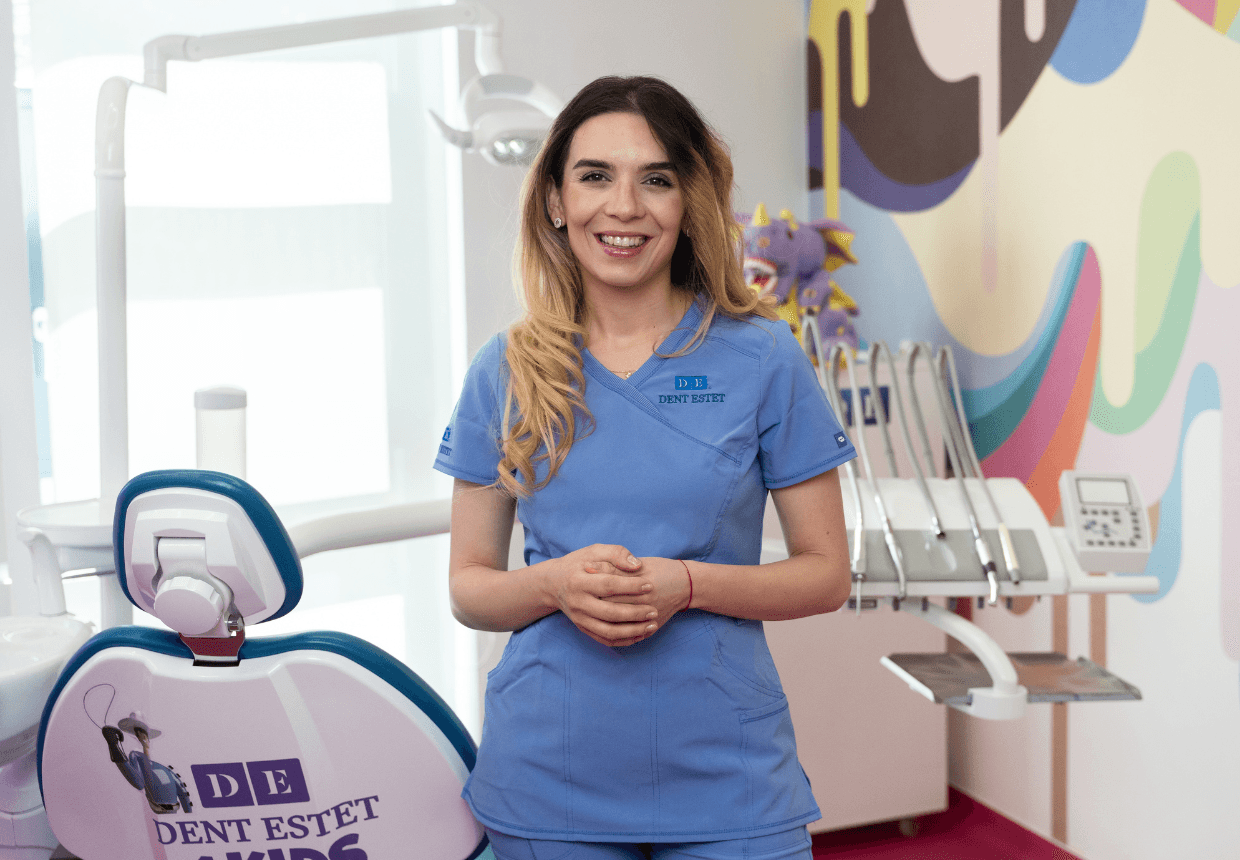 Dr. Anamaria Mariș, medic stomatolog pentru copii la DENT ESTET 4 KIDS Arad